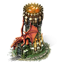 Lou building dragon lair.png