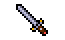 Graphical icon of a sword.