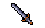 Graphical icon of a sword.