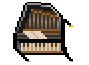 Harpsichord icon from Ultima VII