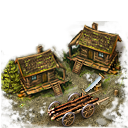 Lou building hut.png