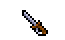 Graphical icon of a dagger.