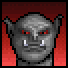 Unused gray goblin portrait in Ultima Underworld
