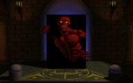 The Guardian being about to pass through the Black Gate in Ultima VII
