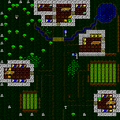 Tile map of North Britanny in Ultima V
