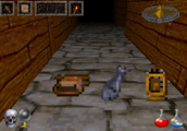 PS1: The white pixels in the sprites are holes showing the floor below