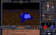 Screenshot of Ultima Underworld II UI including paper doll.