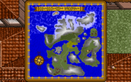 Using a sextant together with a map in Ultima VII Part Two