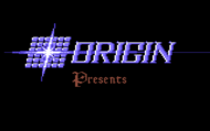 The in-game logo in Ultima VI on the C64