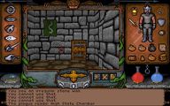Screenshot of Ultima Underworld UI including paper doll.