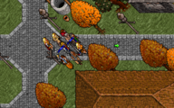 The Avatar cloning herself in Ultima VII