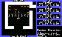 Stables in Ultima III