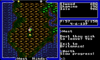 Approaching Sin'Vraal's hut in Ultima V
