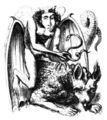 Alt=Depiction of Astaroth from Collin de Plancy's Dictionnaire Infernal