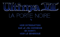 French title screen