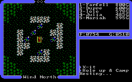 A camp is set up in Ultima IV