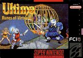Runes of Virtue II SNES (North America) box art