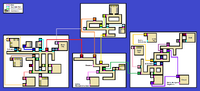 Map of the secret Dungeon