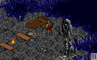 Unusable skiff in Ultima VIII