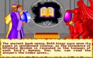Both kings reading the Codex at the ending of Ultima VI