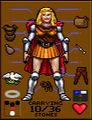 Female paperdoll art in Ultima VII