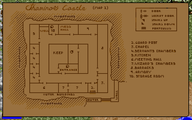 Map of the castle