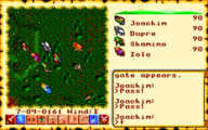 A gypsy camp in Ultima VI