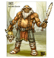 Orc concept art for Ultima X