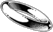 a black and white illustration of a ring