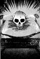 The skull as it appears in Yuko Tanaka’s manga.