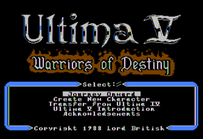 Computer ports of Ultima V - The Codex of Ultima Wisdom, a wiki for ...