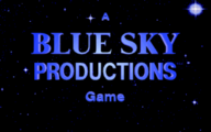 The logo in Ultima Underworld (as Blue Sky Productions)