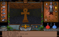 A shrine in Ultima Underworld