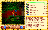 Jaana keeps guard in Ultima VI