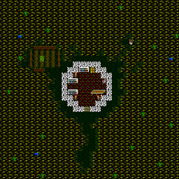 Sin Vraal's hut