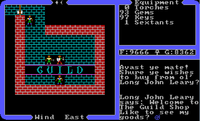 Screenshot of the Guild Shop and Long John Leary